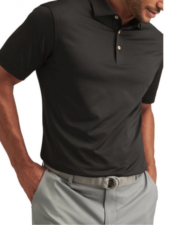 Peter Millar Other - Peter Millar Men’s Black Summer Comfort Short-Sleeve Performance Golf Polo XL